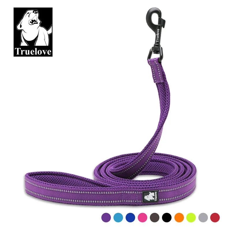 Truelove 200Cm Nylon Dog Lead Leash Running Reflective Dog Training Leash Purple Pet Leash For Small Large Dogs Correa Perro