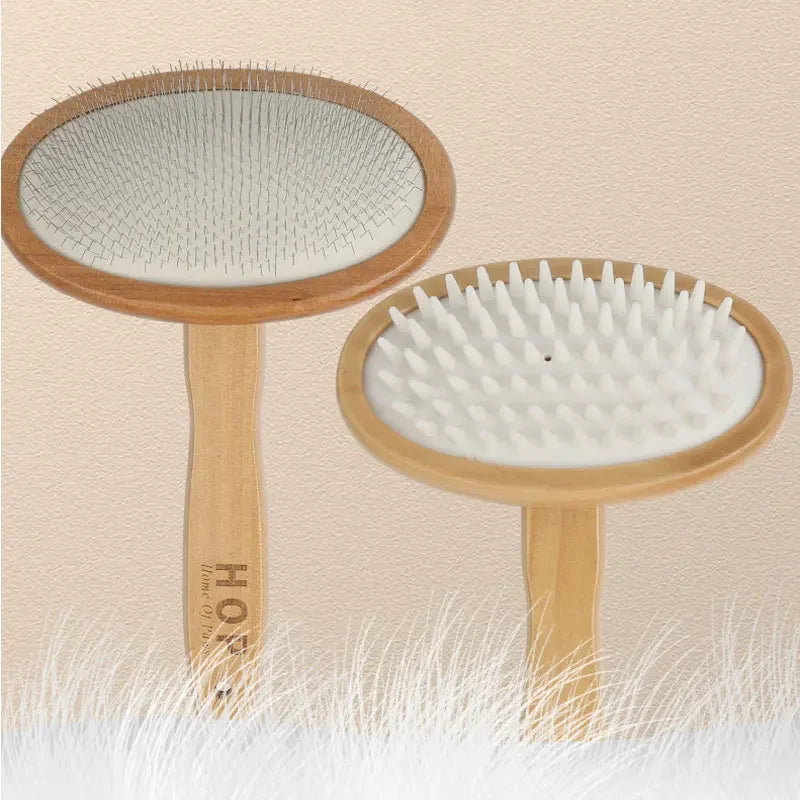 Pet Cat Dog Comb Dog Cleaning Supplies Needle Long Hair Brush Puppy Cat Massage Bath Brush Pet Grooming Tools Dog Accessories