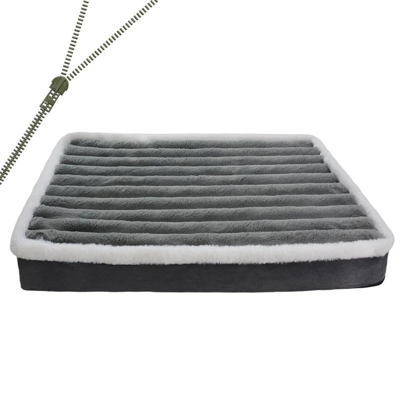 Dog Bed Mat with Zipper