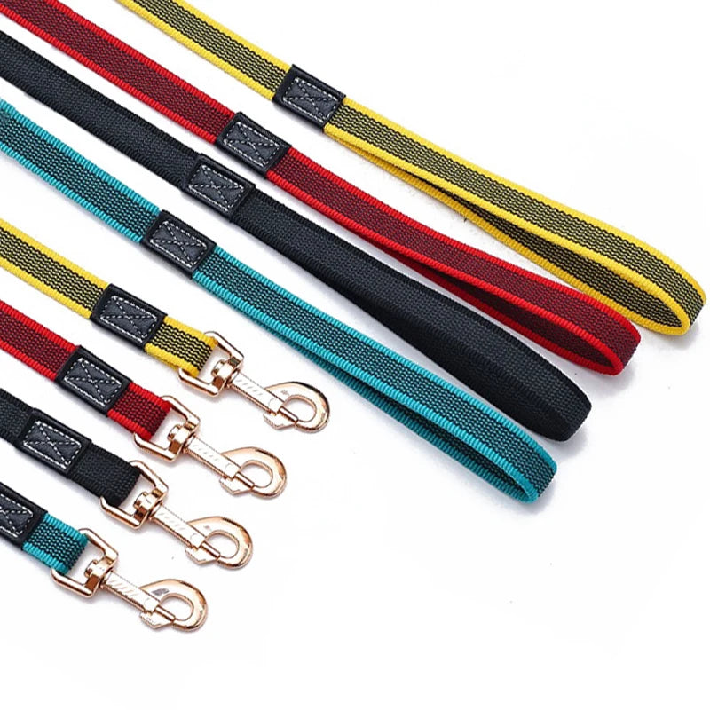 150cm Durable Dog Leash Pet Lead Non-Slip Rubber Pet Training Leash for Medium Large Dogs Outdoor Walking Dog Traction Rope