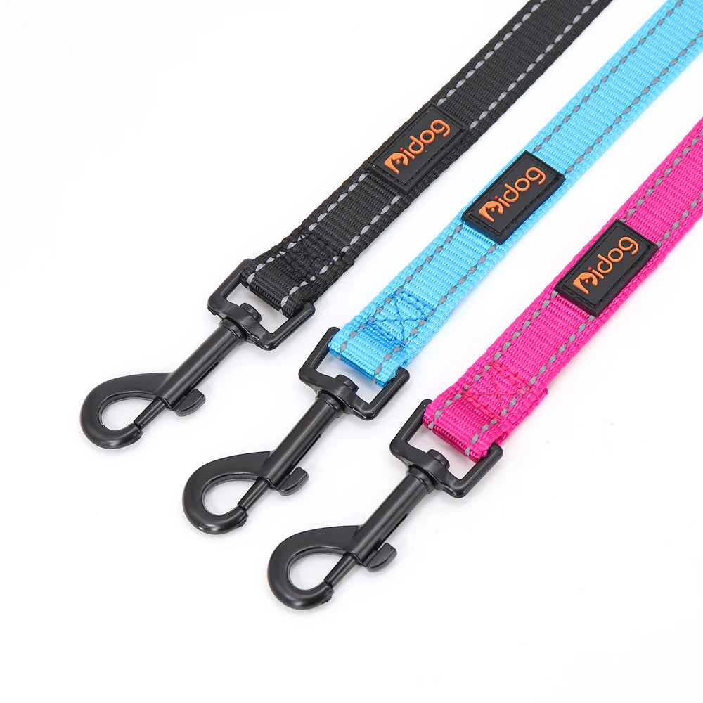 Nylon Dog Leash Reflective Dogs Leashes Belt Outdoor Pet Training Lead Rope For Small Medium Dogs Chihuahua Pug Pet Supplies