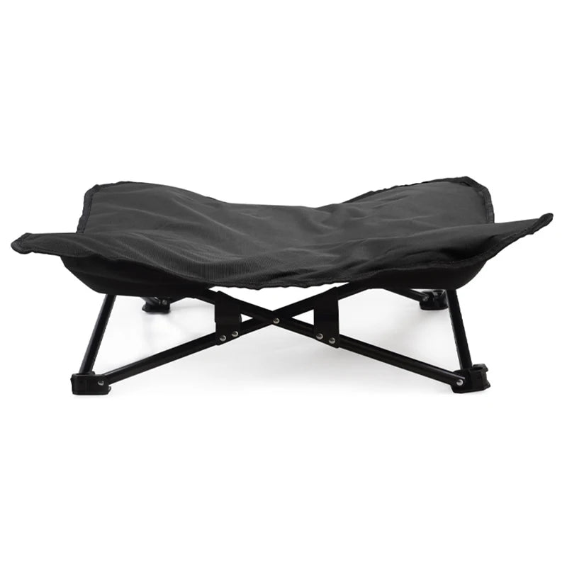 Outdoor Camping Foldable Pet Bed with Support and Dust-proof Dog Mattress, Comfortable and Soft Dog Bed for Travel
