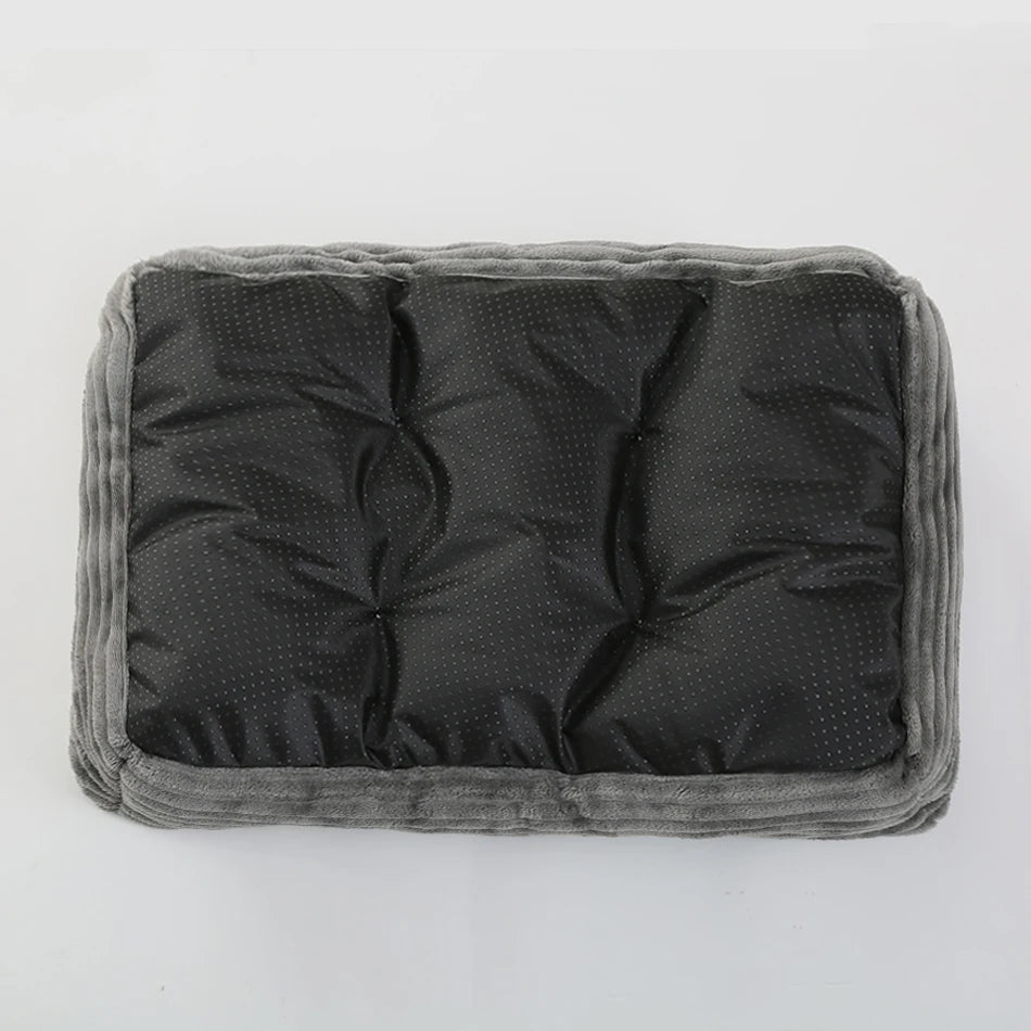 Square Plush Medium Small Dog Sofa Bed