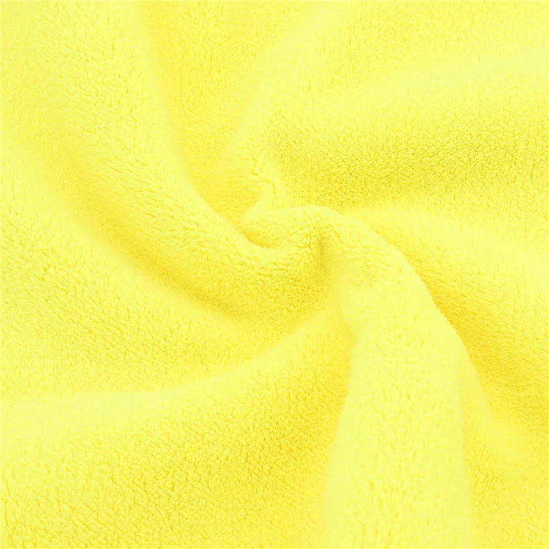 Pet Towel Quick Dry Dog Towel Bath Robe Soft Fiber Absorbent Cat Bath Towel Convenient Pet Cleaning Washcloth Pet Accessories