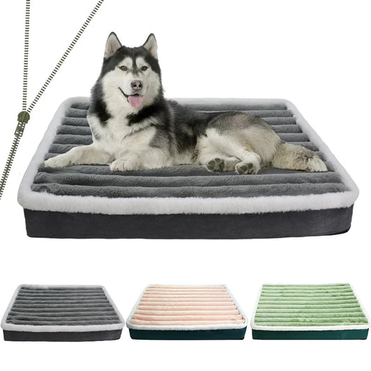 Dog Bed Mat with Zipper