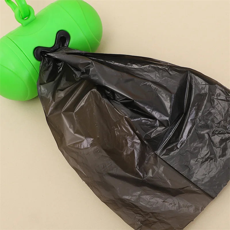 Pet Dog Bone Shape Waste Poo Garbage Dispenser Box Clean Up Bags Holder Carrier Garbage Plastic Bags