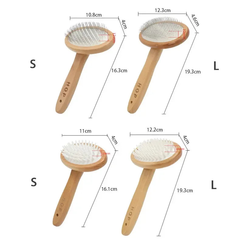 Pet Cat Dog Comb Dog Cleaning Supplies Needle Long Hair Brush Puppy Cat Massage Bath Brush Pet Grooming Tools Dog Accessories