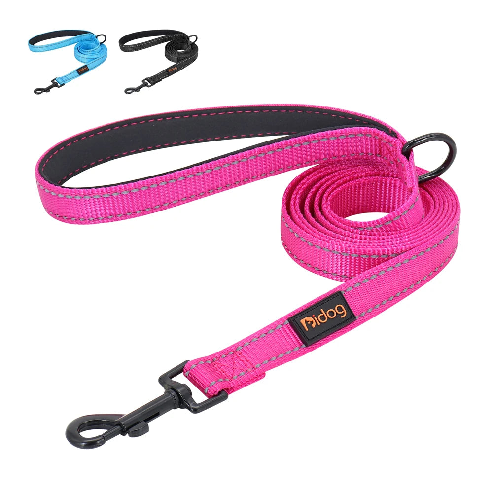 Nylon Dog Leash Reflective Dogs Leashes Belt Outdoor Pet Training Lead Rope For Small Medium Dogs Chihuahua Pug Pet Supplies