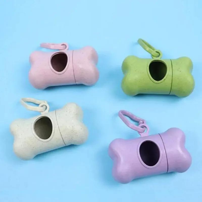 Waste Bag Dispenser Convenient Environmental Friendly Plastic Pet Dog Poo Bag Holder for Outdoor