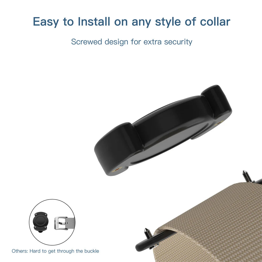 Xiaomi Air Tag Dog Collar Wear-Resistant Anti-Scratch Protective Holder Case Compatible With Pet Collar GPS Pet Tracker For Dogs