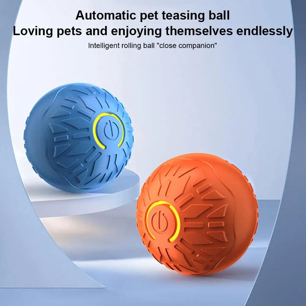 Smart Dog Toy Ball Electronic Interactive Pet Toy Moving Ball USB Automatic Moving Bouncing For Puppy Birthday Gift Cat Pro T1M2