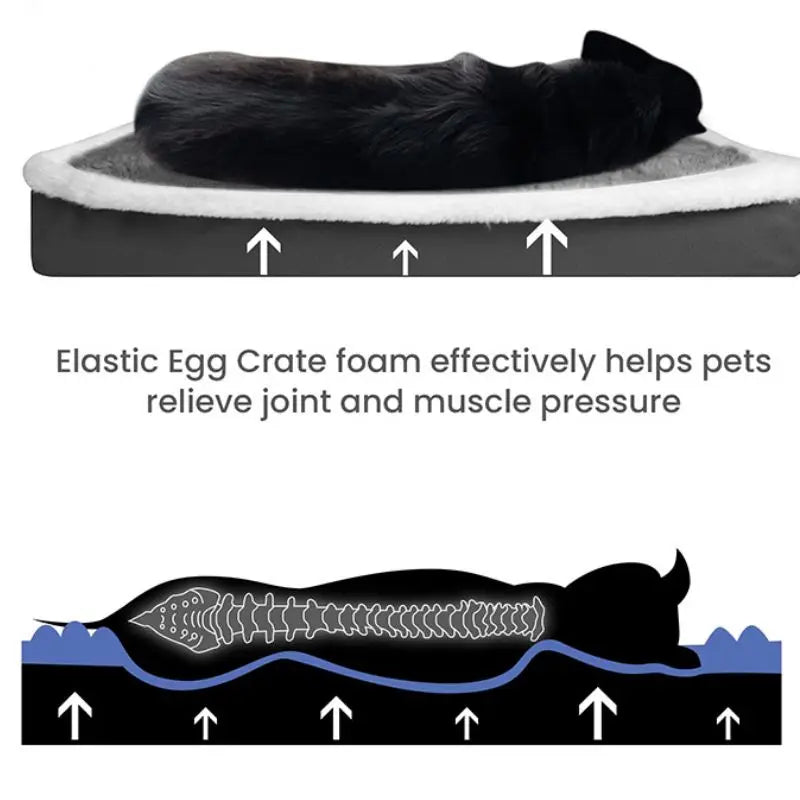 Dog Bed Mat with Zipper