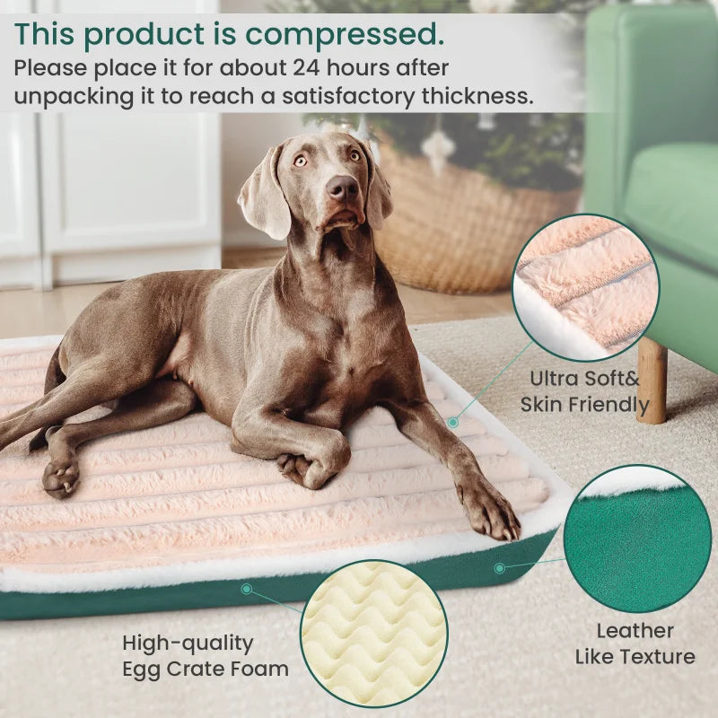 Dog Bed Mat with Zipper