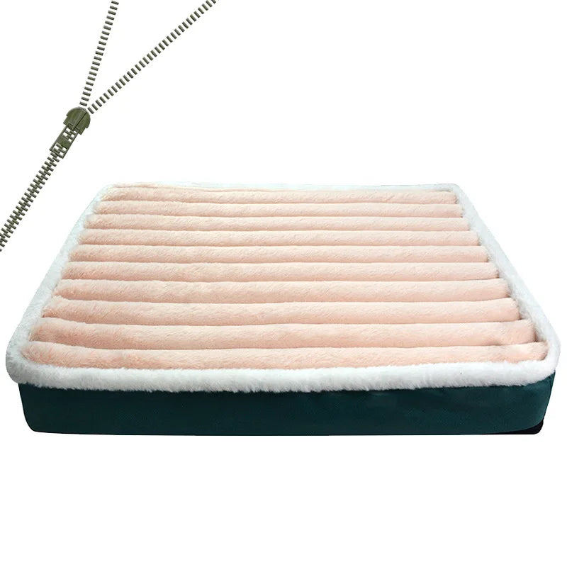 Dog Bed Mat with Zipper